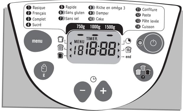 MOULINEX OW5003 XXL+ BAGUETTES - ИЗБОР НА ПРОГРАМА - 1