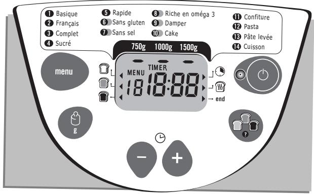 MOULINEX OW5003 XXL+ BAGUETTES - Aby ste sa zoznámili so svojou domácou pekárňou, odporúčame najprv vyskúšať recept na ZÁKLADNÝ CHLIEB. - 2