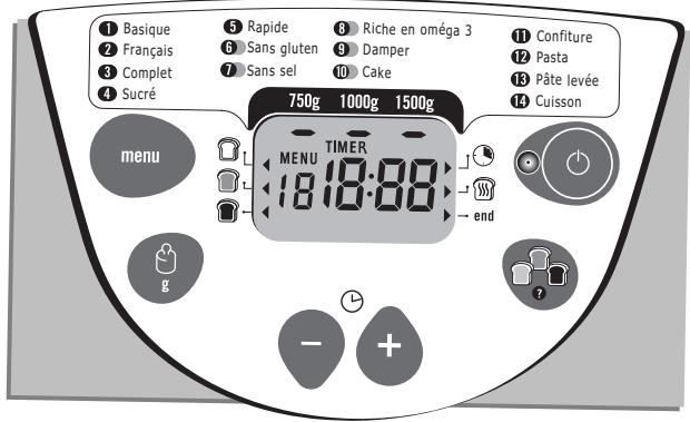MOULINEX OW5003 XXL+ BAGUETTES - PROGRAM SEÇİMİ - 1