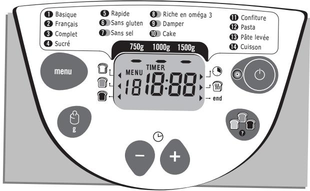 MOULINEX OW5003 XXL+ BAGUETTES - VYBÍRÁME PROGRAM - 1