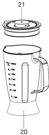 OBH NORDICA 6795 FIRST KITCHEN - Apparatets deler - 1