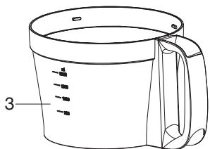 OBH NORDICA 6795 FIRST KITCHEN - Apparatets deler - 6