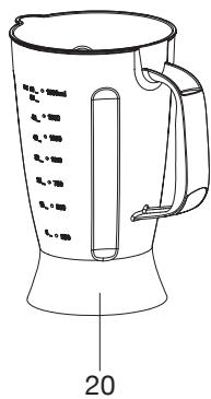 OBH NORDICA 6795 FIRST KITCHEN - Apparatens delar - 2