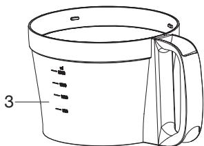 OBH NORDICA 6795 FIRST KITCHEN - Apparatens delar - 11