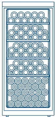 HAIER HWS116GAE - Names of Wine Cellar Components - 2