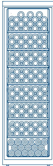 HAIER HWS116GAE - Names of Wine Cellar Components - 5
