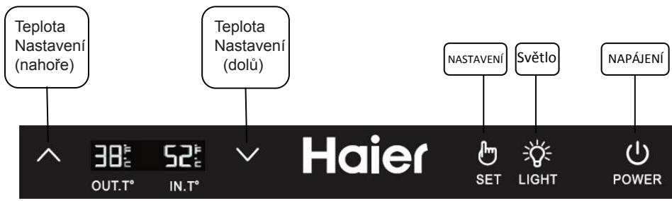HAIER HWS116GAE - Ovladací panel. - 1