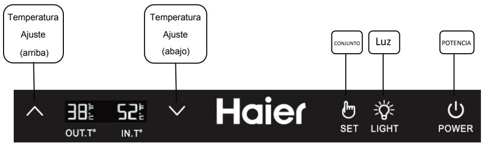 HAIER HWS116GAE - Panel de control - 1