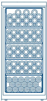 HAIER HWS116GAE - Names of Wine Cellar Components - 3
