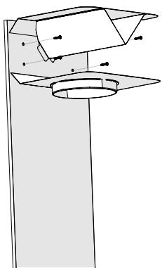 BEKO BHCB63640BH - Installation of Air Baffle - 4