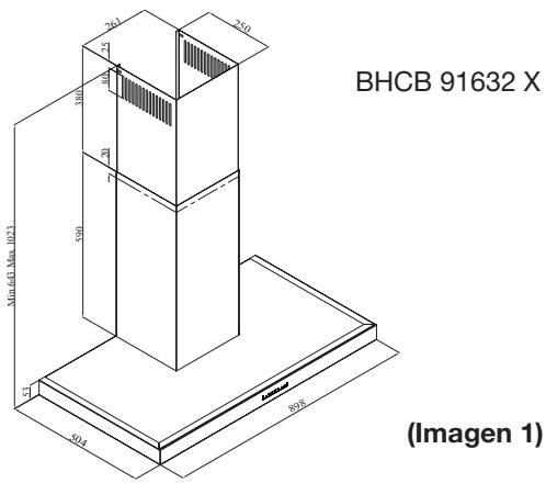 BEKO BHCB63640BH - Visión de Conjunto - 1