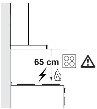 BEKO BHCB63640BH - Positionierung des Geräts - 1
