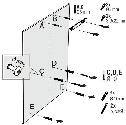 BEKO BHCB63640BH - Wandmontage - 1