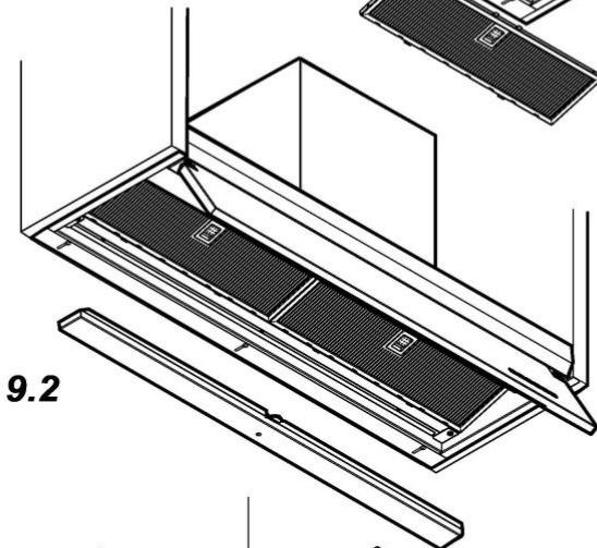 ELICA BOX IN - BOX IN LUX - BOX IN PLUS - BOXIN NO DRIP - 45