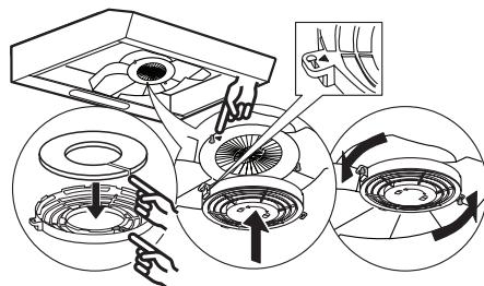 IKEA LAGAN 203.889.67 - Manutenzione del filtro al carbone (se la cappa è installata in modalità di ricircolo) - 1