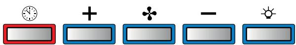 FALMEC SPAZIO2620  -  SPAZIO2630 - PULSANTIERA ELETTRONICA - 1