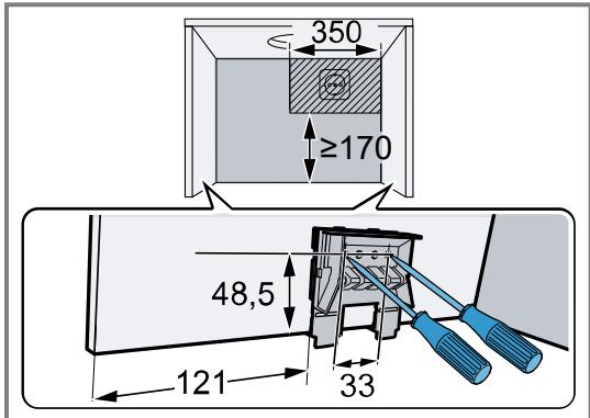 NEFF D49ML54X1 - Préparer le meuble - 2
