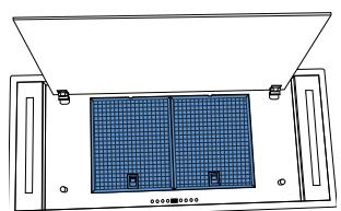 FRANKE GALAXY PLUS FGPL 1000 XS - Remplacement filtre anti-odeur lavable - 2