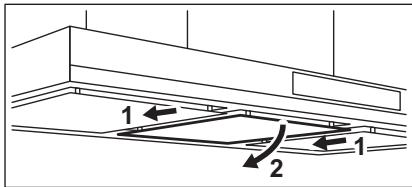 AEG-ELECTROLUX DBK6980HG - Για να καθαρίσετε το φίλτρο: - 1