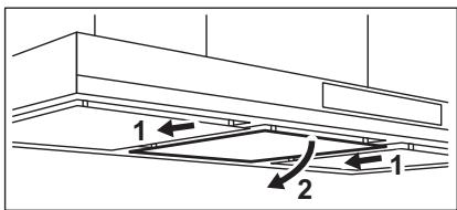 AEG-ELECTROLUX DBK6980HG - Puhdistaaksesi suodattimen - 1