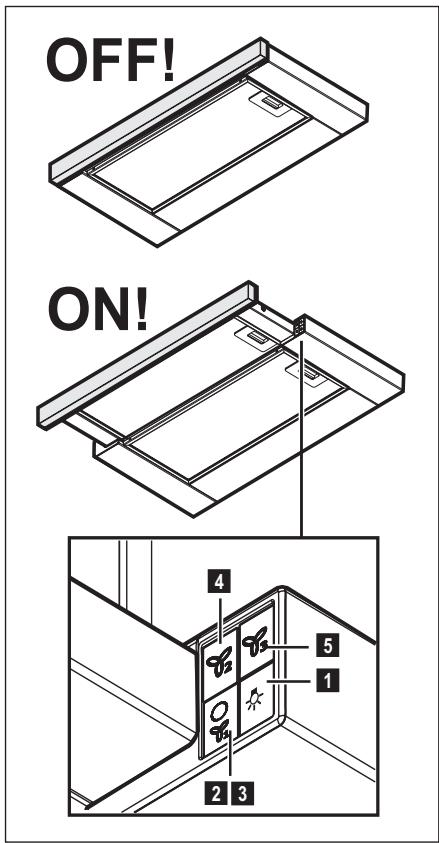 ELECTROLUX EFP60460OX - BEDIENELEMENTE - 1
