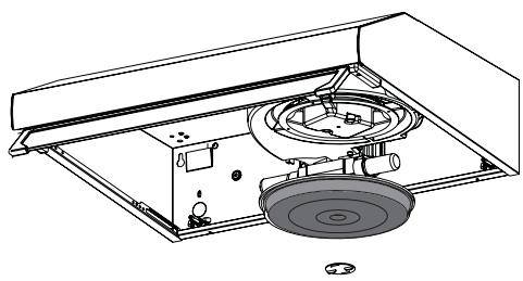 BEKO CFB6432XH - Changing of Carbon Filter (Air Circulation Mode) - 1