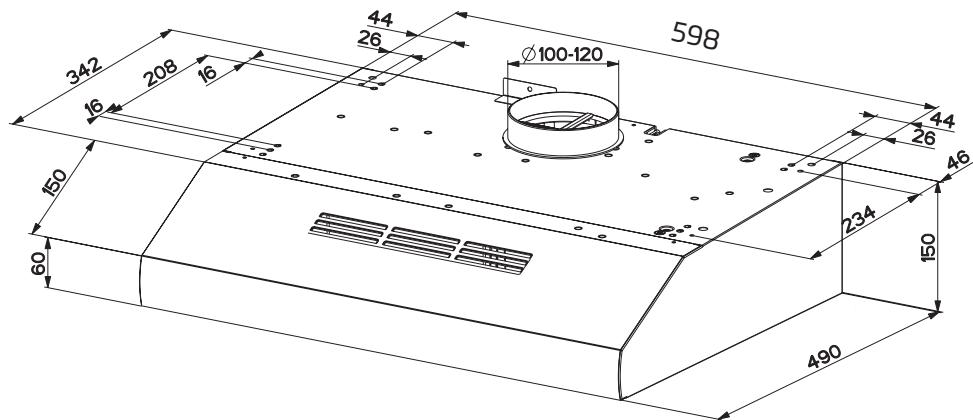 BEKO CFB6432XH - Aksesori Pemasangan - 3