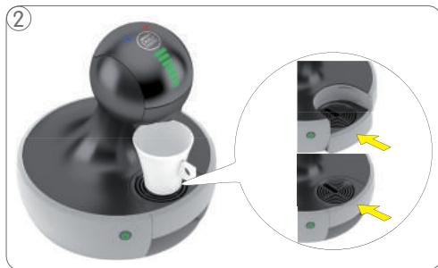 KRUPS DROP KP350B - DEUX CAPSULES (PAR EX. CAPPUCCINO) - 2
