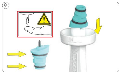 KRUPS DROP KP350B - ABSENCE DE LIQUIDE - CAPSULE / INJECTEUR BLOQUE? - 5