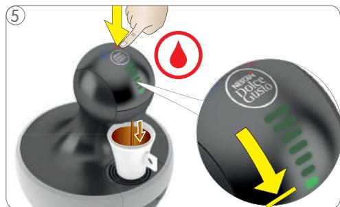 KRUPS DROP KP350B - UNE CAPSULE (PAR EX. LUNGO) - 4