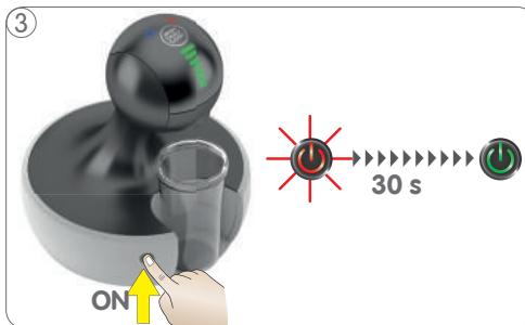KRUPS DROP KP350B - PREMIERE MISE EN SERVICE - 3