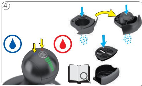 KRUPS DROP KP350B - ABSENCE DE LIQUIDE - CAPSULE / INJECTEUR BLOQUE? - 5