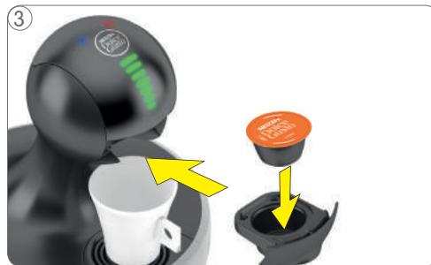 KRUPS DROP KP350B - UNE CAPSULE (PAR EX. LUNGO) - 2