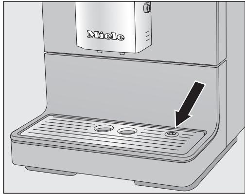 MIELE CM 5510 - Bac à marc, bac et plaque d'égoutage - 2