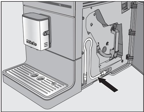 MIELE CM 5510 - Utiliser du lait conditionné en carton ou dans un autre type d'emballage - 1