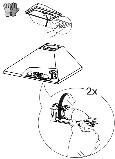 IKEA RYTMISK - Replacing the lamps - 1