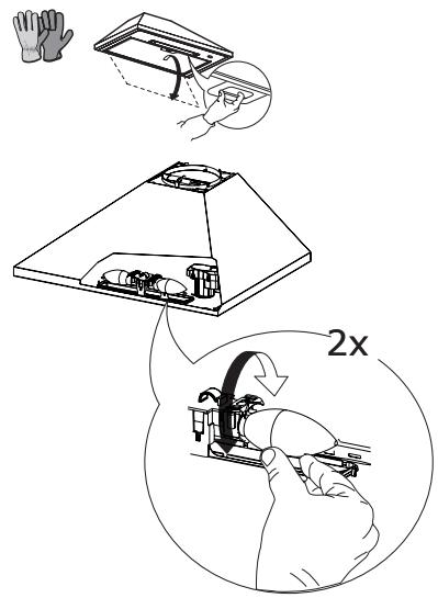 IKEA RYTMISK - Auswechseln der Lampen - 1