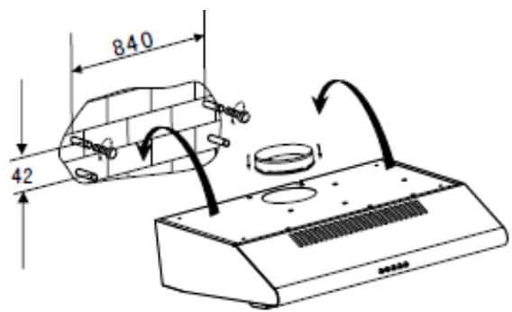 CANDY CFT63/1N/1 - INSTALLATION (VENT OUTSIDE) - 5