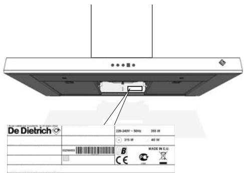 DE DIETRICH DHB7963X - • 7 SERVIÇO DE APOIO AO CLIENTE - 2