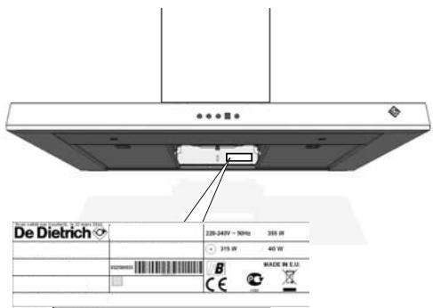 DE DIETRICH DHB7963X - • 7 CUSTOMER SERVICE - 2