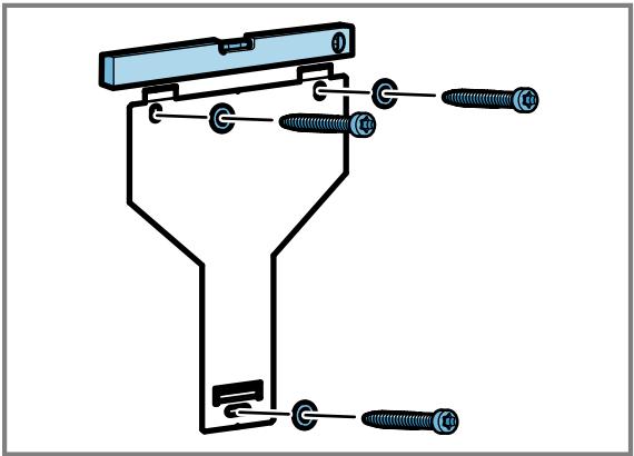 NEFF D95FHP1S0 - Installing the appliance bracket - 1