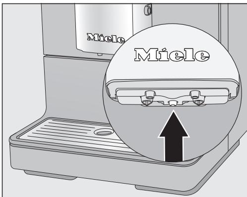 MIELE 5400  -  CM 5400 - Préparer de l'eau chaude (CM5400, CM5500) - 1