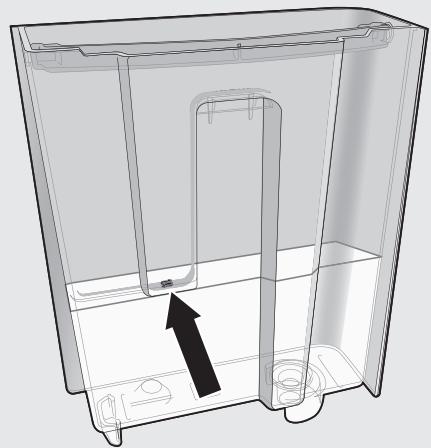 MIELE 5400  -  CM 5400 - Préparer la solution de détartrage - 1