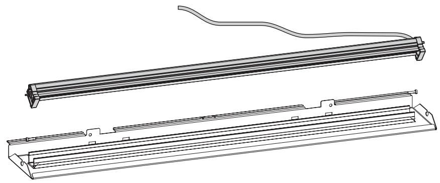 ELICA NUAGE DRYWALL - Replacing lamps - 33