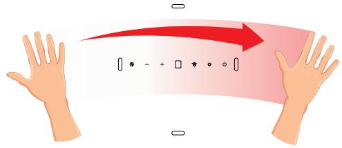 AMICA OKP6547SW - Ovládání gesty - 1