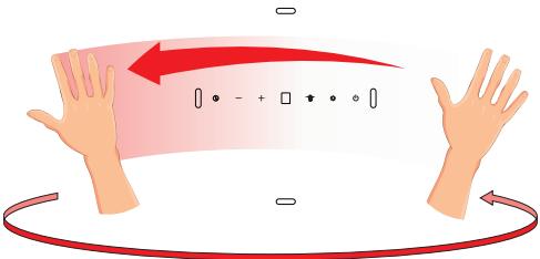 AMICA OKP6547SW - Upravljanje z gestami - 2