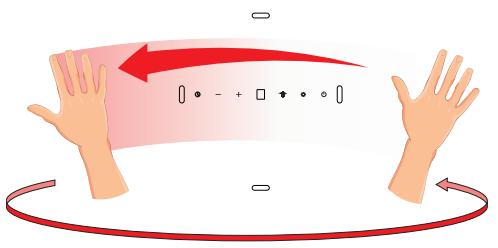 AMICA OKP6547SW - Commande par mouvements - 3