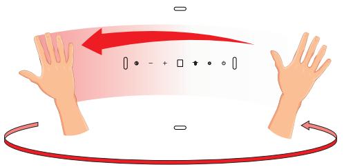 AMICA OKP6547SW - Control con gestos - 2