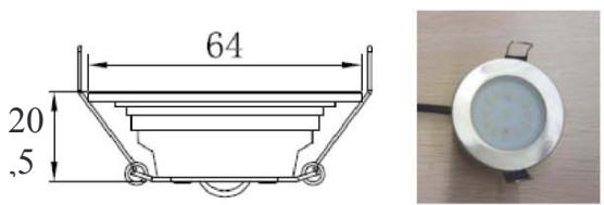 ROSIERES RMB9600/1IN - Vervanging van een lampje voor hoge-druk led - 1