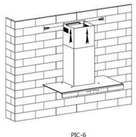 ROSIERES RMB9600/1IN - INSTALLATION (VENT OUTSIDE) - 8